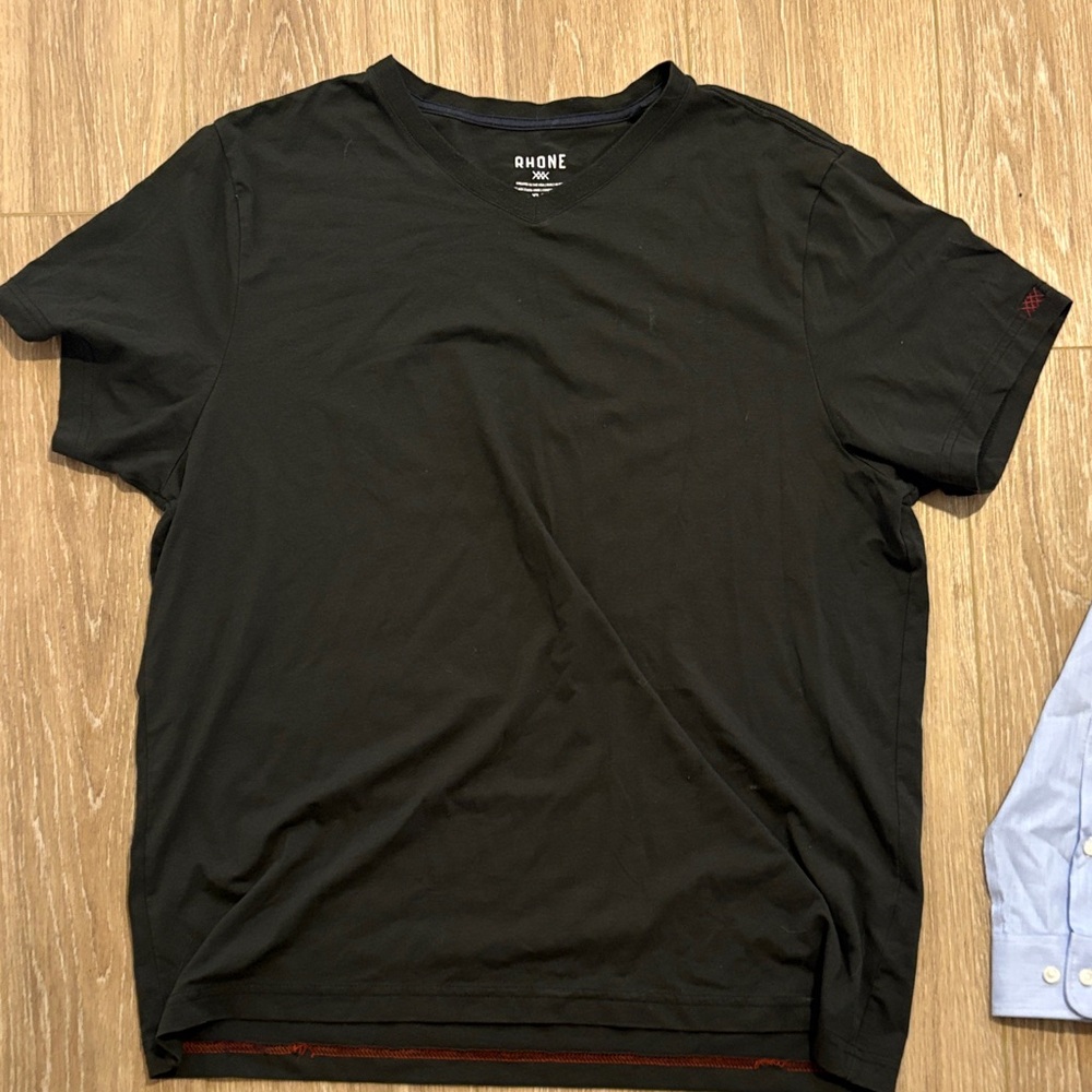 Rhone Black Short Sleeve Men's Tee